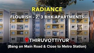 Thiruvottiyur Apartments For Sale | Radiance Flourish | Ready to Occupy | Chennai #thiruvottiyur