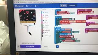 micro bit programme- stopwatch