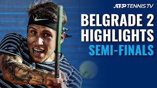 Djokovic, Delbonis Lead Final Four in Serbia | Belgrade Open 2021 Semi-Final Highlights