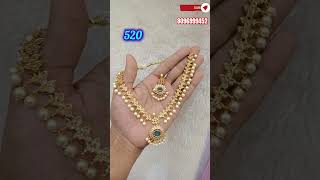 Latest One gram gold jewellery with price|RK Jewellers#8096999452#trendingjewellery #rk #rkjewellers