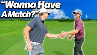 I Challenged a Golfer On The Course To a Match