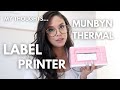 MUNBYN Shipping Label Review | trying ANOTHER thermal label printer…