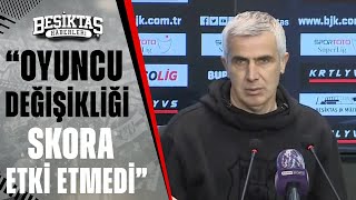 Beşiktaş 2-2 Başakşehir Önder Karaveli Maç Sonu Basın Toplantısı / 07.03.2022