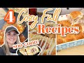 I STILL CANT GET OVER THESE!! | 4 Must-Try Cozy Fall Dishes!