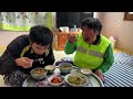 시골가족먹방엄마아들 애호박과참치 u0026tuna squash 요리 u0026먹방 mukbang eating show