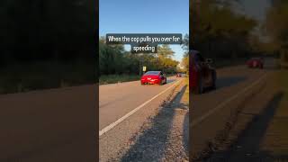 Police pull over 350z for speeding