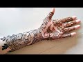 easy and beautiful 😍 mehndi design gorgeous. simple arabic mehndi design.new mehndi for front hand