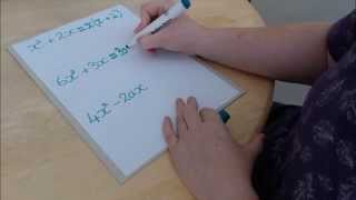 Factorising 1 Bracket