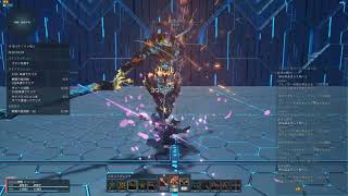 PSO2NGS セツナノイッセン(ブジン)  0:33 Fi/Hu ダブセのみ / Cocoon: Fleeting Fight Bujin double saber Solo