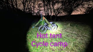 Hot tent Cycle camp