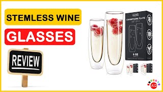 Best Stemless Wine Glasses Amazon In 2023 ✅ Top 5 Tested \u0026 Reviewed