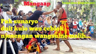 PONGGE UANG SAWERANYA JATUH PAS SALTO DI AMBIL PENONTON❗