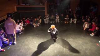 CARINVAL'17 SEASON1  HIPHOP＜BEST8 hideya  vs yunah＞