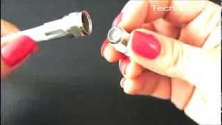 How to extend TV coaxial cable