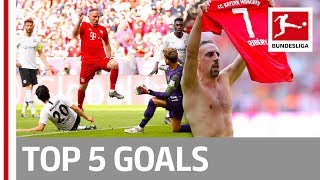 Robben, Brandt, Ribery & More - Top 5 Goals on Matchday 34
