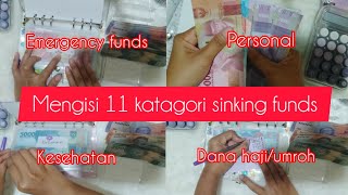 Update my sinking funds||mengisi tabungan lagi