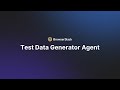 Test Data Generator Agent | BrowserStack Test Management