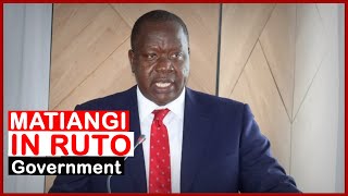 Details Of Matiang'i In Ruto Government | news 54