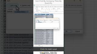 Excel Magic : Custom Sort by 2 Fields Made Simple 📊✨