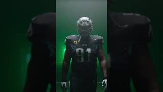 The Philadelphia Eagles DEBUT their Black Helmets and Black Jersey Combo This Sunday!! #shorts