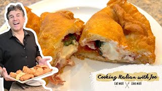 Delicious Calzone Panzerotti Pugliese | Cooking Italian With Joe