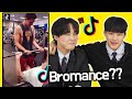 Korean Teenage Boys React To BROMANCE TIK TOKS!!