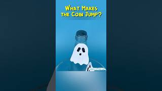 Kids' Science Experiment | The Jumping Coin on a Bottle #science #physics #airpressure