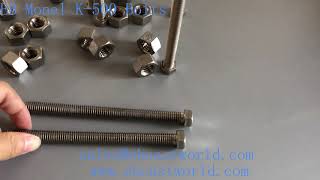 Monel K 500 Bolts