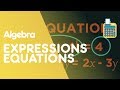 Expressions, Equations, Formulae & Identities | Algebra | Maths | FuseSchool