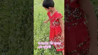 সুন্দর এই পৃথিবী দেখে দুই চোখ ভরে যায়