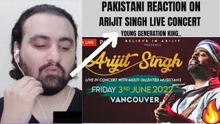 Pakistani Reaction on Arijit Singh Live live concert in vancouver | Arijit singh live concert