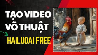 Hướng dẫn tạo video võ thuật Kungfu bằng HailuoAI trong vòng 2 phút | Huy Trần MKT