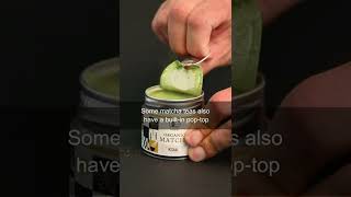 Double sealed matcha tins #shorts