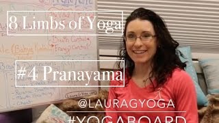 8 Limbs of Yoga BOARD #4: PRANAYAMA- Breath \u0026 Energy - LauraGyoga