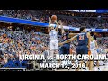 Virginia vs. North Carolina Championship Game | ACC Basketball Classic (2016)