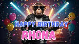 RHONA Happy Birthday Song - Happy Birthday to Rhona