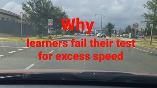 Why learners fail their test for excess speed | Tips on how to pass your driving test