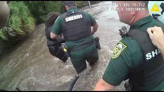 'Is there anybody in there?': Florida deputies rescue person in Hurricane Ian flood waters