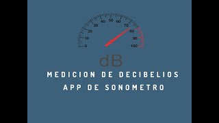 Redes Inalambricas-Medicion de Decibelios(CON APP SONOMETRO)