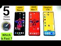 iQOO Neo 7 vs Neo 6 vs Oneplus 11R Speedtest 5 Heavy Games Shocking Results OMG😱😳😲🔥🔥