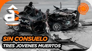 Video exclusivo: así fue el choque de la tragedia con tres muertos en la Avenida Colón