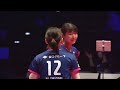 シャン シャオナ・ファン ユーウェン vs 塩見真希・出澤杏佳 t final game 京都カグヤライズ vs 九州アスティーダ ノジマtリーグ2022 2023 9月11日【卓球 tリーグ公式】