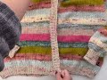 Sewing a button onto a knit sweater tutorial