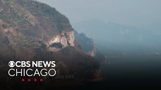 Mountain in China looks like dog's head in photo