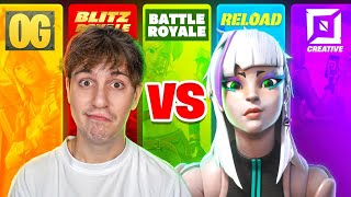 1vs1 NA KAŻDYM TRYBIE w Fortnite