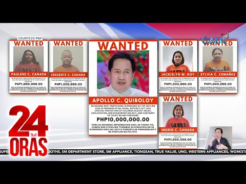 Dagdag pabuya sa makakapagturo kay Pastor Apollo Quiboloy, pinag-aaralan na ng PNP 24 Oras