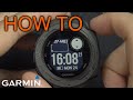 How to Customize Garmin Instinct Watchface