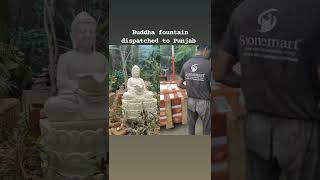 MARBLE BUDDHA FOUNTAIN SOLD AND DISPATCHED TO LUDHIANA, PUNJAB FROM STONEMART™