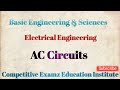 AC CIRCUITS | Alternating Voltage & Current | RMS Value | Peak Value