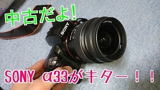 【SONY】α33がキター！！！！